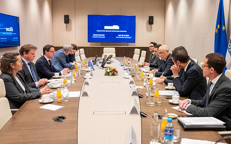 Meeting with Egyptian delegation